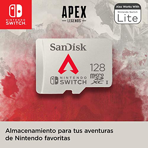 SanDisk-microSDXC-UHS-I-Tarjeta-para-Nintendo-Switch-128GB-Edicion-Apex-Legends-Producto-con-Licencia-de-Nintendo