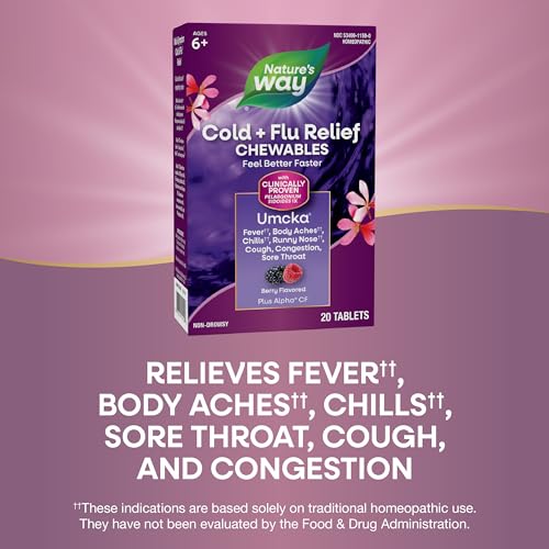 Nature'S Way 15159 Cold+Flu Relief, Umcka thumb #3