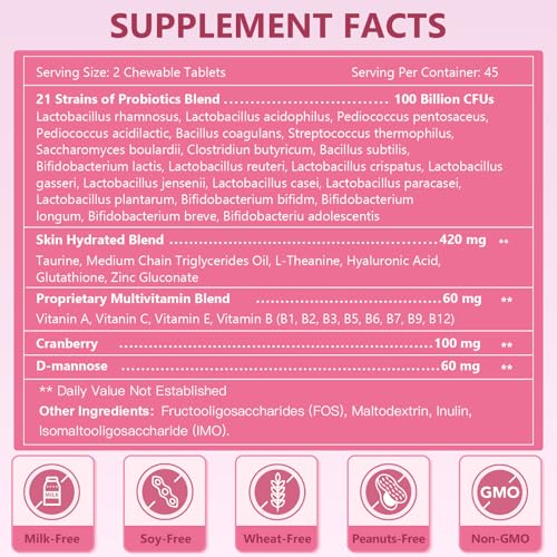 Nature Target NT-02-YSJMR-100B-90P Probiotics For Women Digestive Health thumb #7