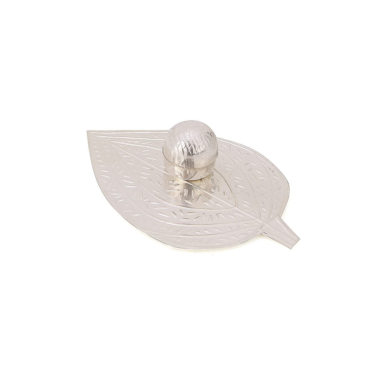 Betel Leaf and Betelnut in Pure Silver Paan and Supari in Pure Silver Hindu Religion Prayer Items