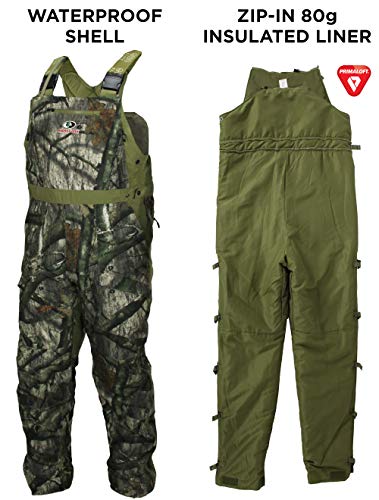 EHG Elite Sierra All Season Waterproof 3-N-1 Camo Hunting Bib with Removable Insulated Liner (MO Treestand, 2XL) - Thumbnail 7