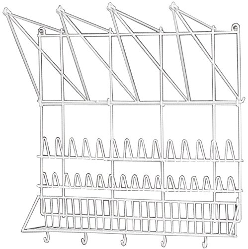PIAZZA 276200-Estante de Pared con Revestimiento Blanco para Bolsa de pastelería