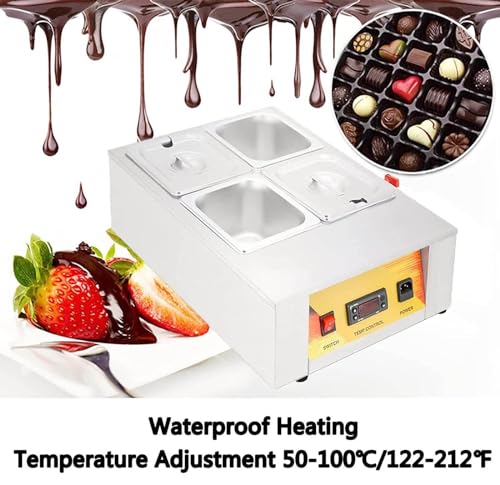 Olla eléctrica para derretir chocolate comercial miniatura 3