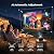 Smart Projector [Bundled with Google TV Stick & 4K Support] with WiFi and Bluetooth, Portable Mini Movie Short Throw Projector Outdoor with Built-in Apps Auto Focus for Home Theater Bedroom Ceiling