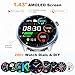 Smart Watch for Men Women Fitness: Make Answer Call Running Digital Mens Watches Waterproof Smartwatch Android Phone iPhone Samsung Compatible Step Pedometer Tracker Heart Rate Sleep SpO2 Monitor