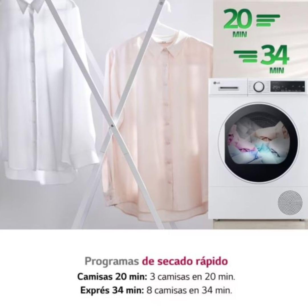 Sèche-linge - Séchoir à condensation LG RH80T2AP6RM 8 kg