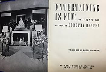 Hardcover Entertaining is Fun! How to Be a Popular Hostess Book