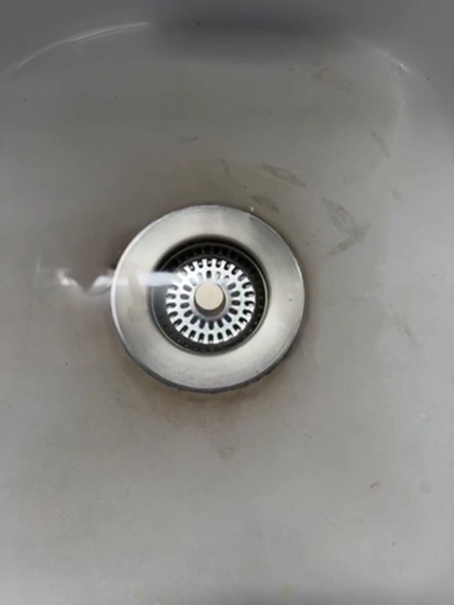 Colador y tapón de fregadero 3 en 1 acero inoxidable miniatura 7