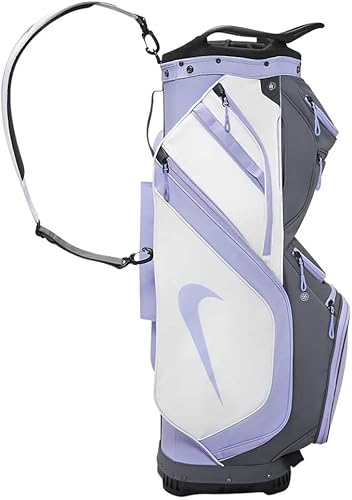 Miniatura 2 de Nike Golf Bolsa de carrito de rendimiento (blancogris hierromorado pulso)