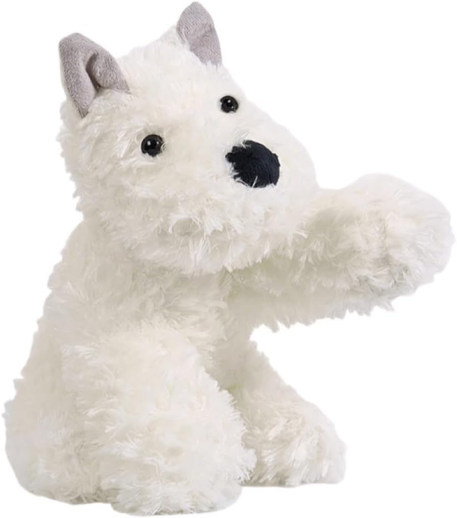 Adorable West Highland White Terrier Dog Plush Toy - 15.7" Soft Stuffed Animal Toy, Kid's Best Friend - Image 5