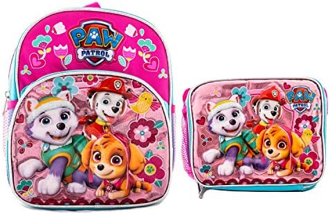 Paw Patrol Backpack with Matching Lunch Box