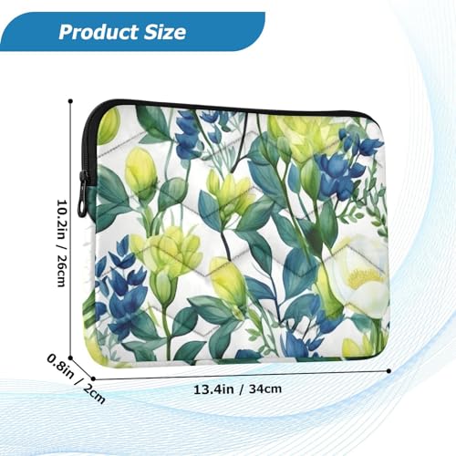 Funda para laptop 13-14 pulgadas azul y amarilla miniatura 3