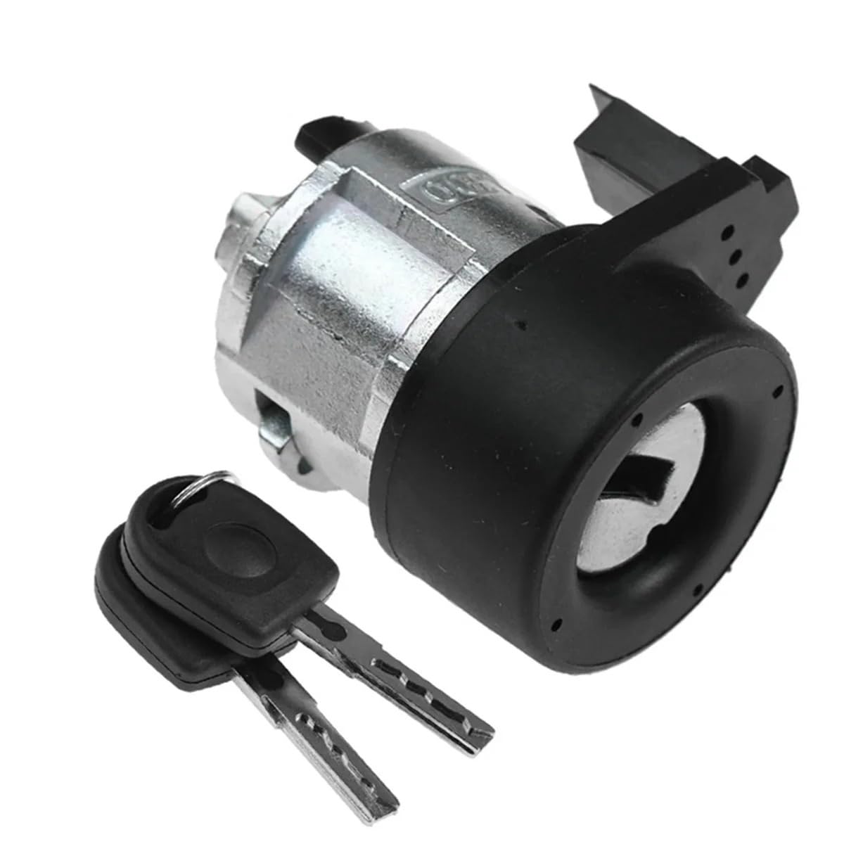 Zhjlut One Color Car Lock Cylinder Compatible With Vw For Beetle For J&Etta For Golf For Passat 3B0905855c Car Ignition Lock Cylinder With Keys Set