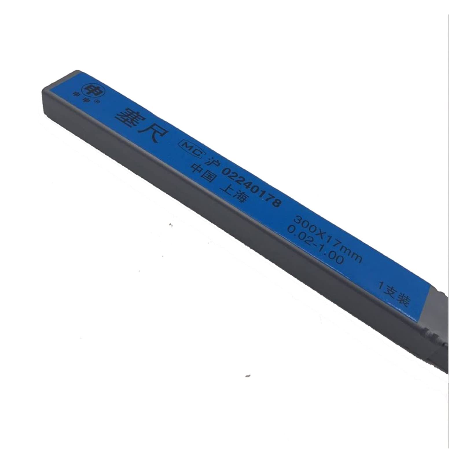Galga de espesores Medidor de espesores de 0,05 a 1mm, 20 cuchillas, 40cm de espesor, brecha métrica, medidor de espesor largo métrico de alta resistencia for herramienta de medición