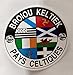 bzh Autocollant interceltique Pays celtiques diamètre 8 cm