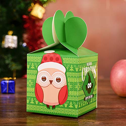 VHVCX Noël Décorations Creative Veille De Noël Candy Apple Box Ping Guo Il Unwrapped Cadeaux Personnalisés Boîtes d'emballage De Fruits, H Cover