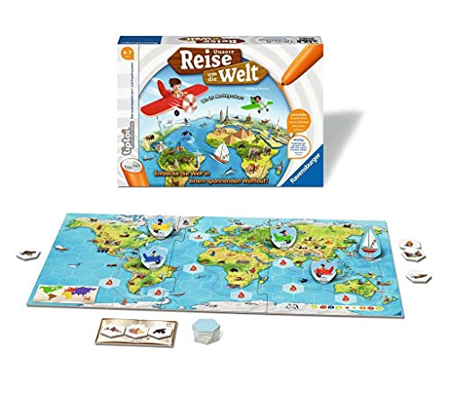 Tiptoi Ravensburger 00070 Unsere Reise um die Welt – Lernspiel