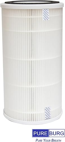 Miniatura 3 de PUREBURG Filtro de repuesto AP04 compatible con purificador de aire Conair AP04, paquete de 2 unidades H13 True HEPA Air Clean Medium Room