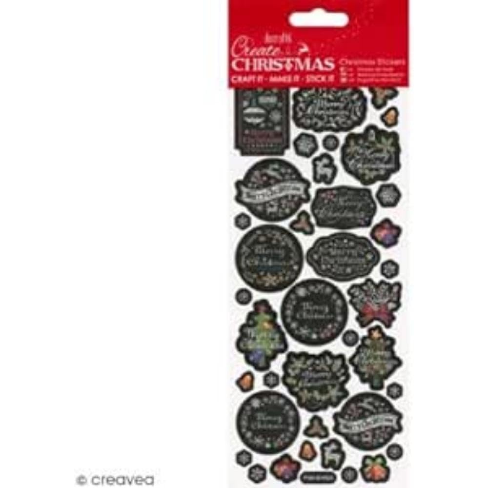 Papermania Multi Create Christmas Stickers, One Size