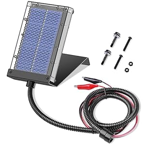 VOLT HERO 6V Monokristallines Solarpanel-Ladegerät