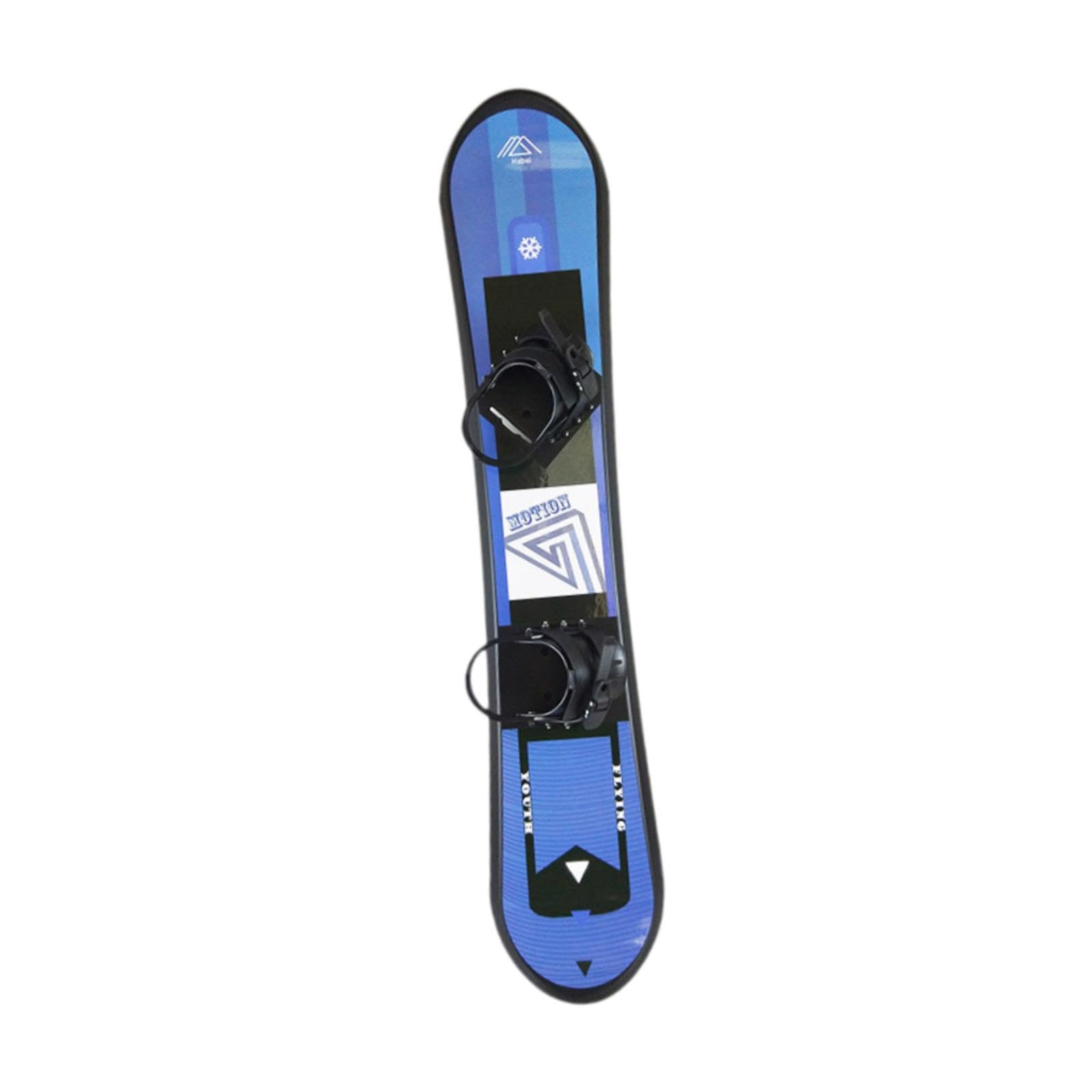 Fenteer Niños Snowboard Ski Board Snow en Trineo con Carpetas para Accesorios Deportivos de Invierno, Azul