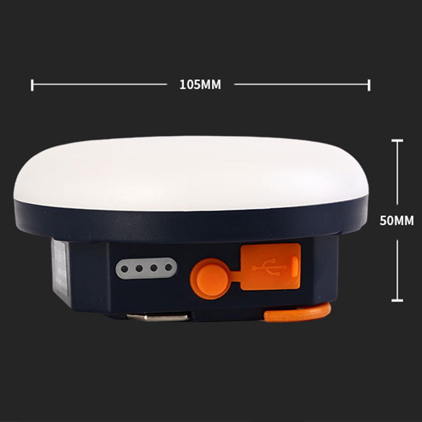 Oświetlenie kempingowe LED, światło o szerokości 100 m², niekończące się ściemnianie, podwójne szybkie ładowanie USB, widoczna moc, wysoka jasność i oszczędność energii, wieloscenowe oświetlenie