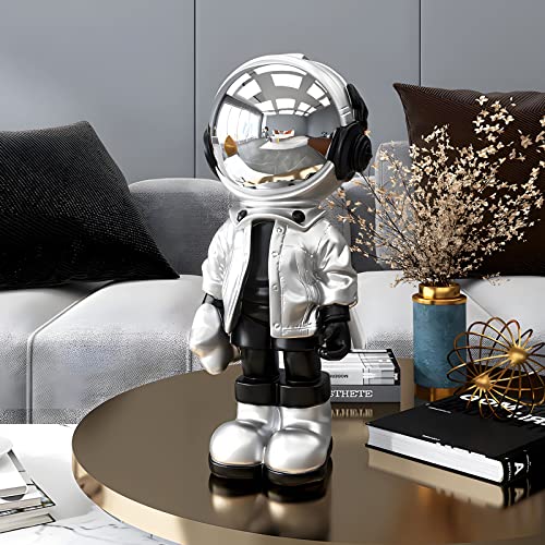Estatua de Astronauta Decorativa de Resina Moderna miniatura 2