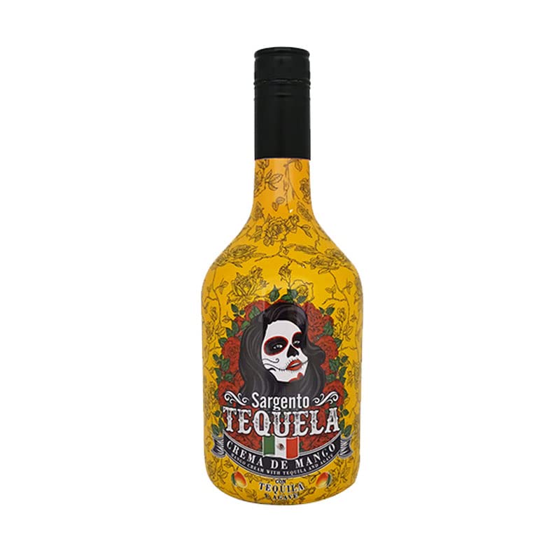 Crema de Mango con Agave Sargento Tequela 70 cl Espadafor Pack 1 botella
