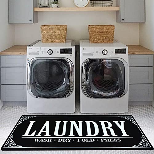 30 Stunning Laundry Room Rugs to Bring in Some Pattern