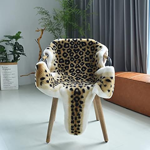 RUGOO Alfombra de leopardo de 1 x 1,5 m Cover