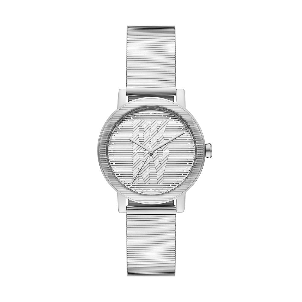 DKNY SOHO Women's Quartz Watch with Alloy Stainless Steel Leather Silicone Strap