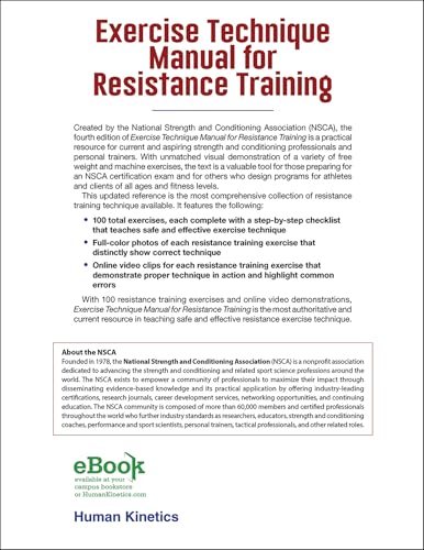 Exercise Technique Manual for Resistance Training