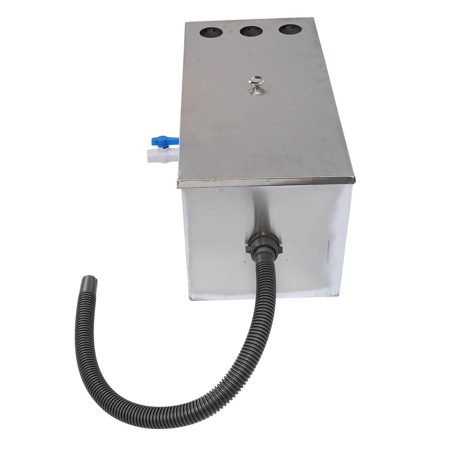 Socobeta Separador de Agua y Aceite Eficiente, Trampa de Grasa de Gran Capacidad de Acero Inoxidable para Cocina y Restaurante