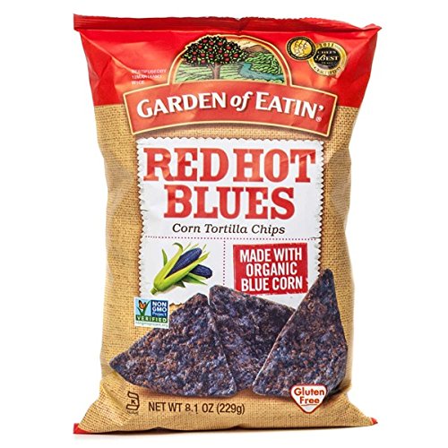 Garden of Eatin' Corn Tortilla Chips Red Hot Blues 8.1 oz
