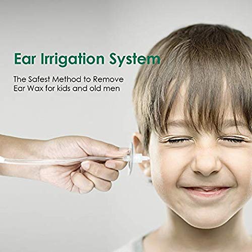 Ear Wax Removal Tool for Ear Irrigation, Ear Wax Removal Kit for Ear Cleaning, Earwax Remover for Adults and Kids, Including 1 Ear Washer Bottle, 5 Disposable Tips, 1 Thread Cap and 1 Bulb Syringe. - Thumbnail 2