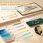 Stylus (10 Pcs), 2-in-1 Stylus Pen for Touch Screen, High Precision and Sensitivity, Suitable for iPad/iPhone/Samsung/Android Smartphone and Tablets, Compatible with All Touch Screen - Image 6