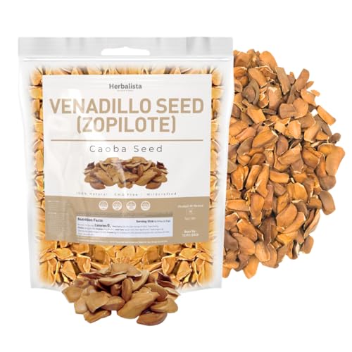 Herbalista Venadillo (Zopilote) Seed 4 oz (114g) - Semilla de Cobano o Caoba for Tea, (Caoba Seed) Zopilopaztle (Swietenia humillis Zuccarini), Wildcrafted 100% All Natural