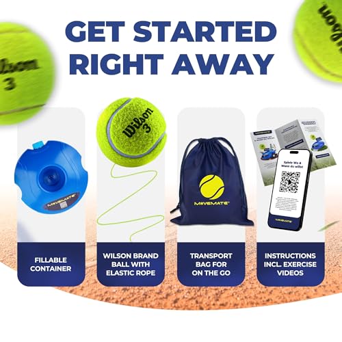 MOVEMATE Wilson Tennis Trainer Set