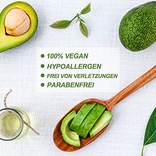 ANAiRUi Tonerde Gesichtsmaske mit Avocado Grüntee Schlamm - Matcha Lehm Maske - feuchtigkeitsspendend, porentief… - Image 6
