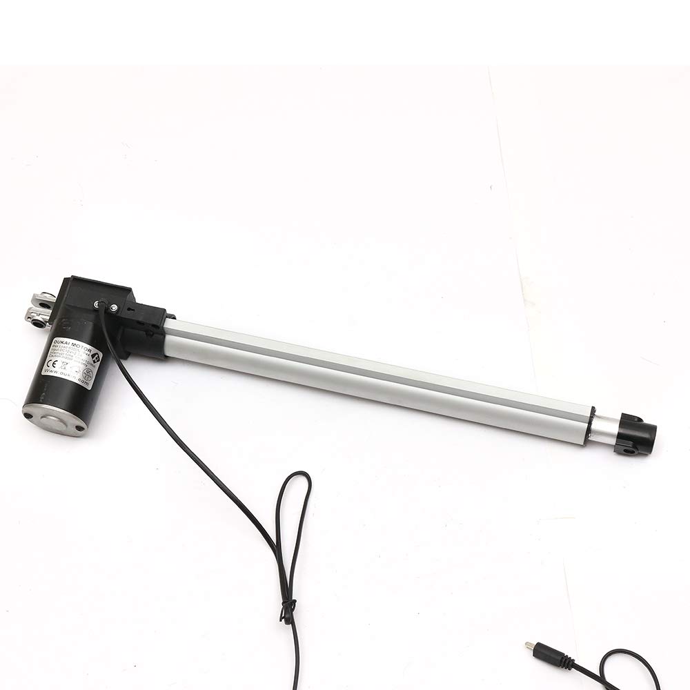 Actionneur linéaire 6000N Moteur linéaire réglable 12 V Moteur de levage 500 mm