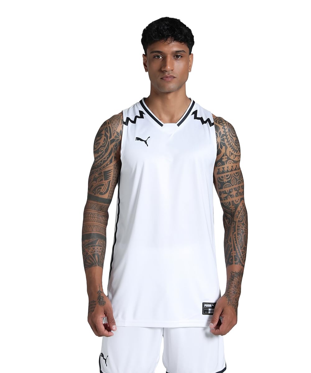 PUMA Herren Hoops Team Basketballtrikot