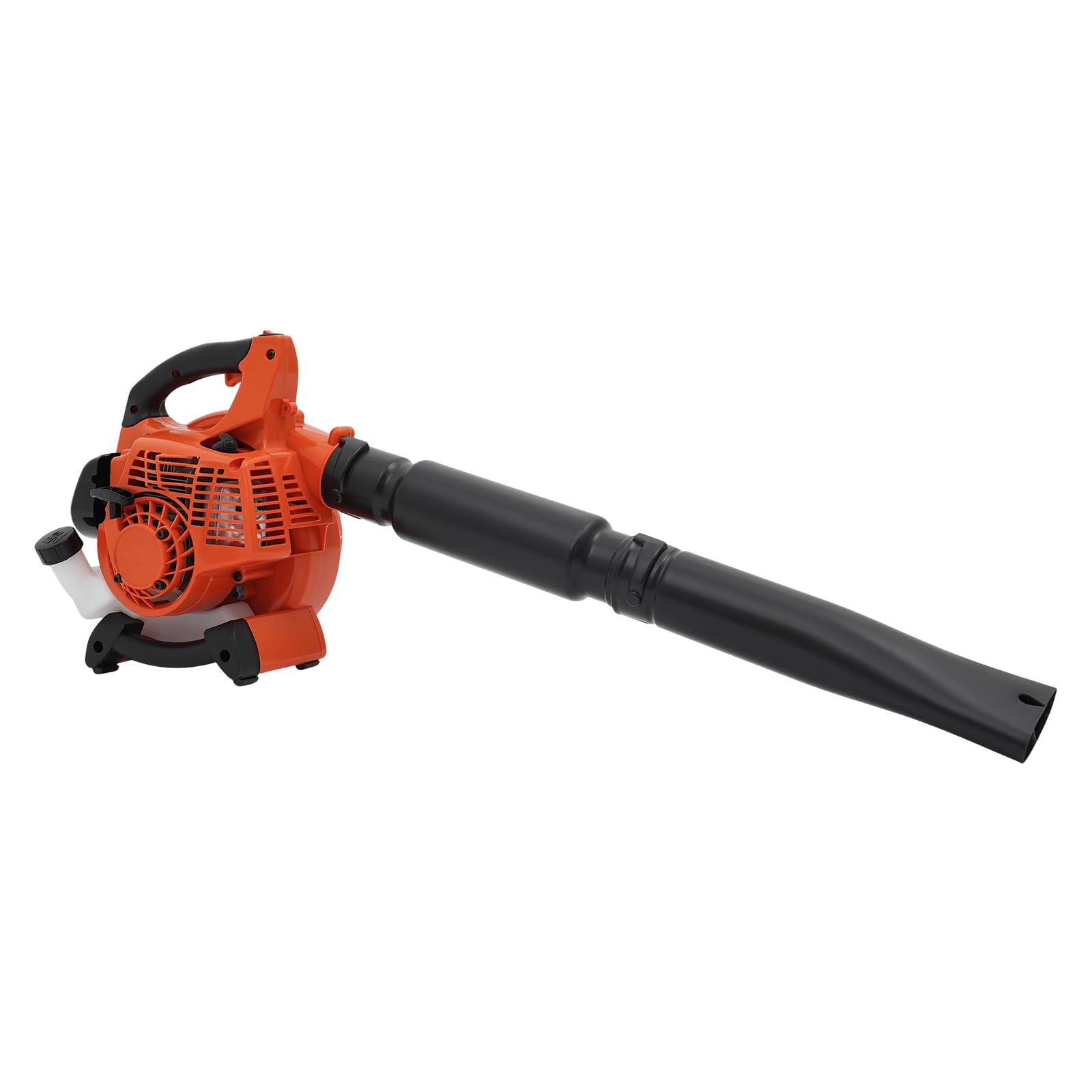 Benzin Laubbläser 25.4cc, 0,13 m³ / s, Laubpuster Schneefräse für Garten Rasenpfleg,Terrasse, Variable Geschwindigkeitsdrossel, Elektronische Zündung, Laubsauger inkl. Sammeltasche