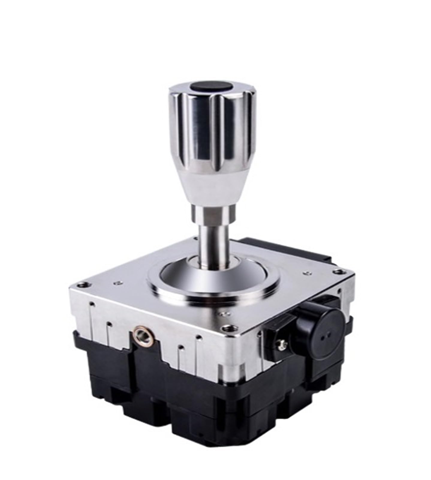 Manette Joystick, Bascule Hall Avec Amortissement Par Friction, Deux Axes Et 1 Bouton 80 A, Poignée Pour Yacht, Tige De Poussée, Hors-bord,pour le générateur d'images(24V OUTPUT RS232)