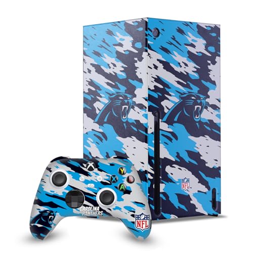 Skin NFL Carolina Panthers Xbox Series X Autocollant Console