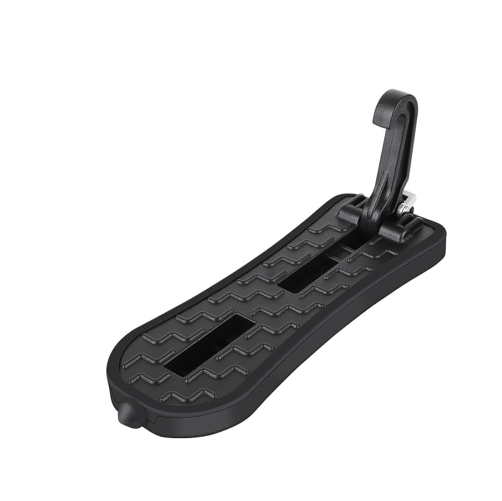 230 kg Heavy Duty Car Door | 2 w 1 Roof Rack Latch Hook Step & Emergency Hammer | Przedłużenie pedałów do SUV, ciężarówek, vanów | uniwersalne akcesoria samochodowe (czarny)