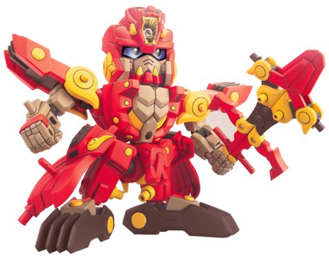 Amazon | SDガンダム BB戦士 赤獅子頑駄無 (BB戦士) | プラモデル 通販