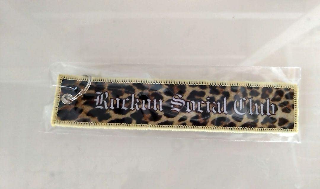 Amazon.co.jp: Rockon Social Club FLIGHTTAG KEYCHAIN 15cm x 3cm