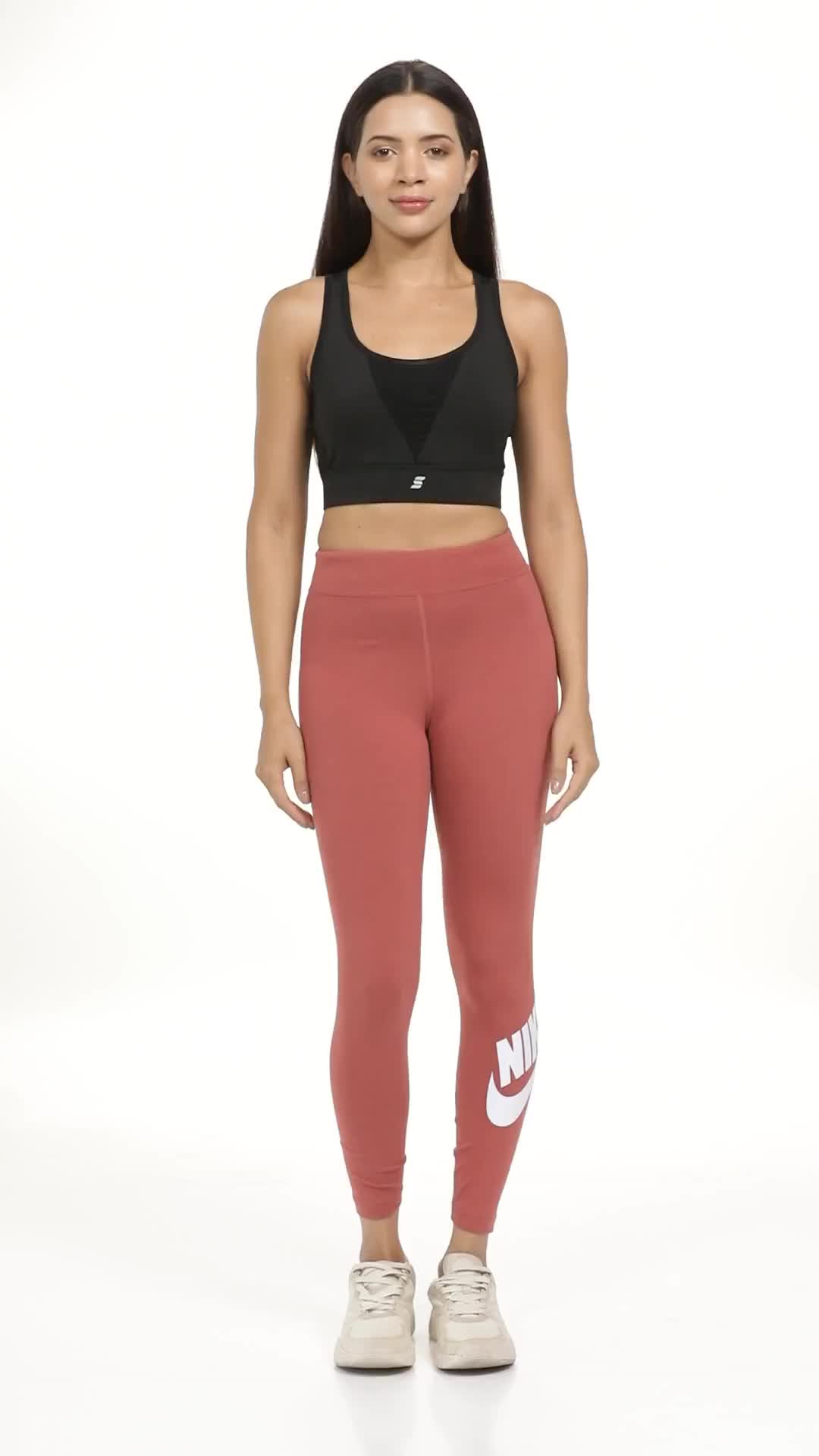nike canyon rust leggings