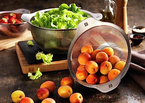 Colador de acero inoxidable ZWILLING de 7.8 pulgadas para lavar verduras 6