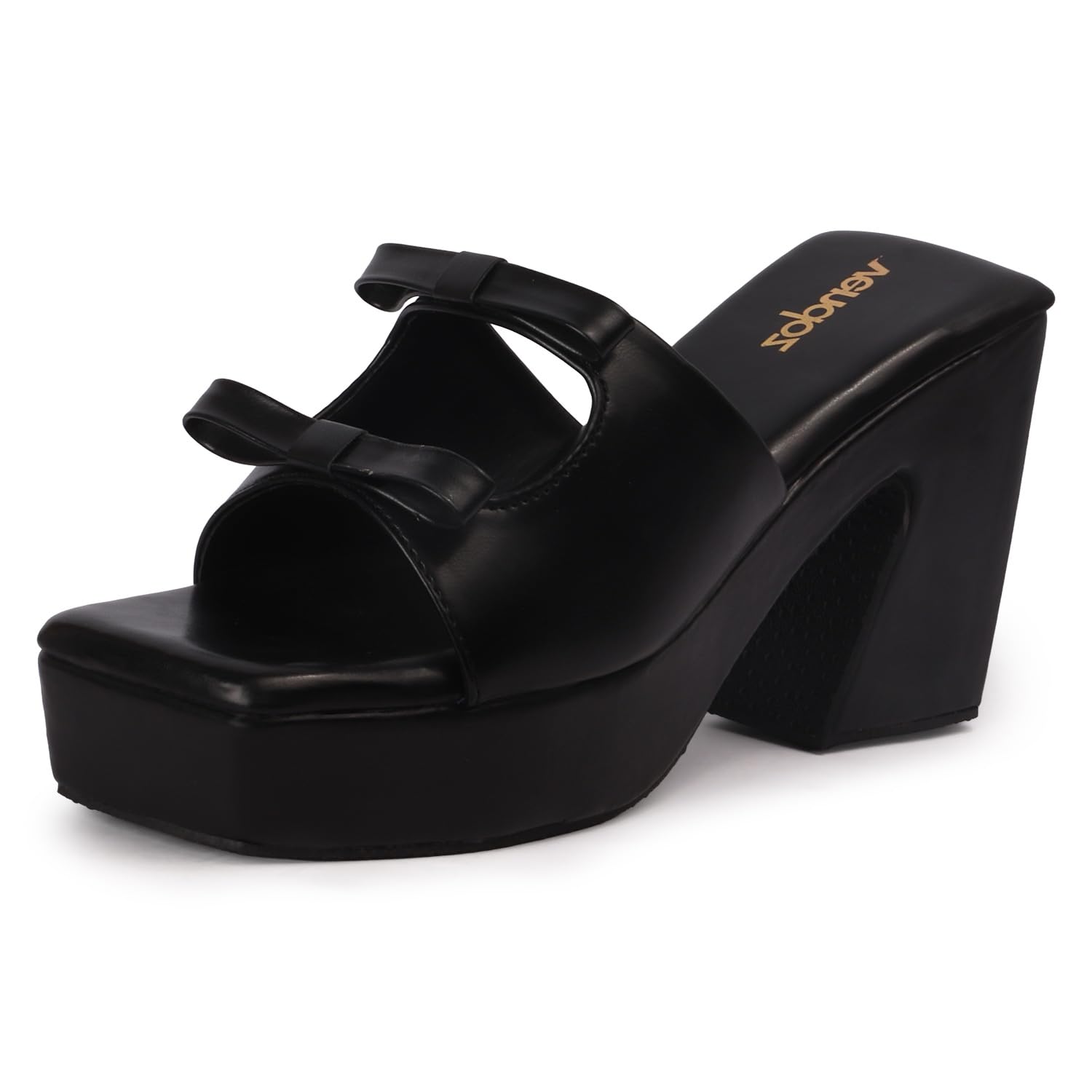 lensbury Sandals Stylish Comfortable Slip-On Soft Cushion Block Heels Platform Heels| Comfortable Footbed, Anti-Slip Sole I Perfect for Daily Casual Formal Footwear I Lightweight & Durable LBHL918-picture-37